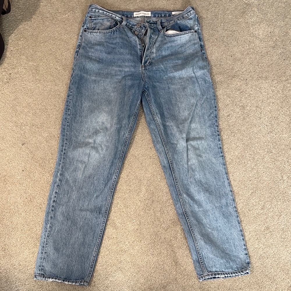 Denim Forum Jeans - Boyfriend High-Rise Loose 28L